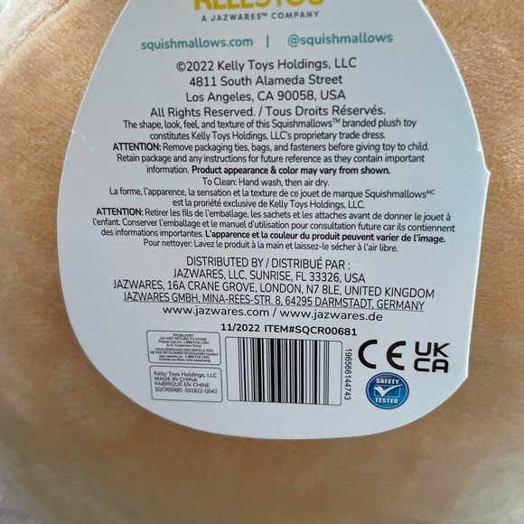 Deja Christmas Squishmallows 12” - Picture 4 of 7